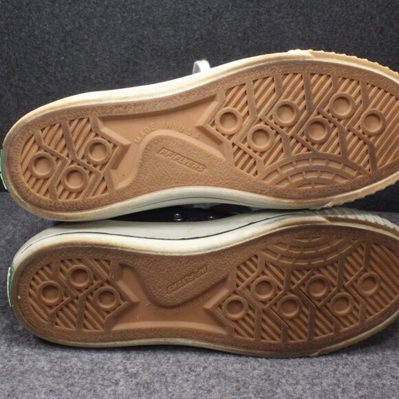 PF Flyers Made in USA Center HI Blue High Tops Mens Size 7 (6.5) Womens 9 (8.5) - Picture 9 of 12